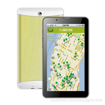Cheap 7-inch GSM, calling function GPS FM support tablet PC